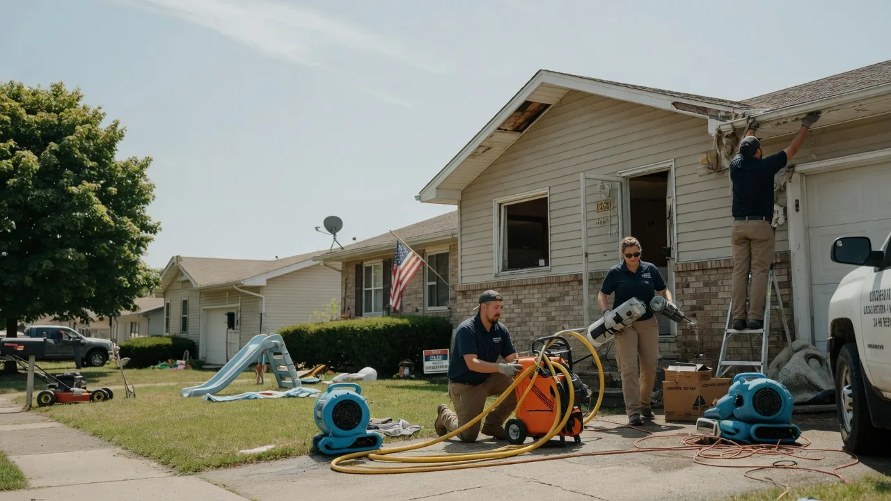 Water Damage Restoration in Fithian, IL near me